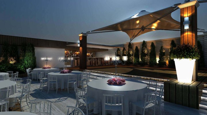 Havuzlu Düğün Alanı