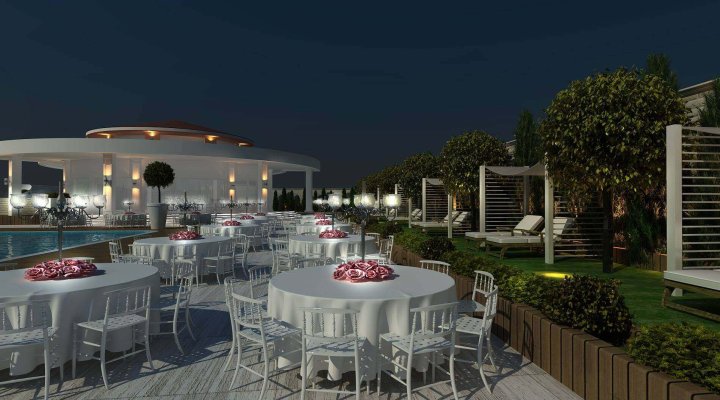 Havuzlu Düğün Alanı