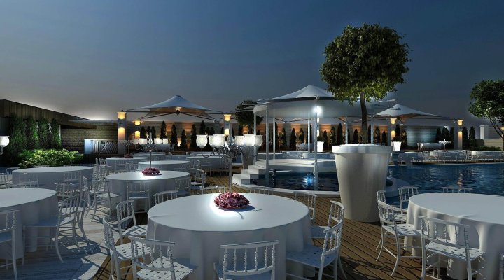 Havuzlu Düğün Alanı