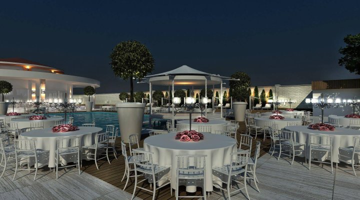 Havuzlu Düğün Alanı