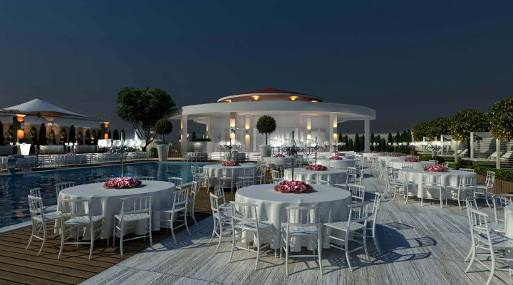 Havuzlu Düğün Alanı